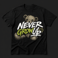 Never Grow Up Short Sleeve Bear T
